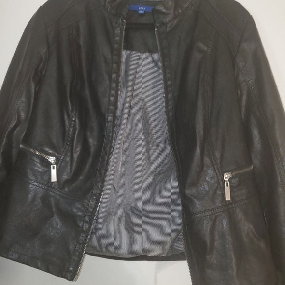 Apt. 9 Faux leather jacket - Picture 2 of 4